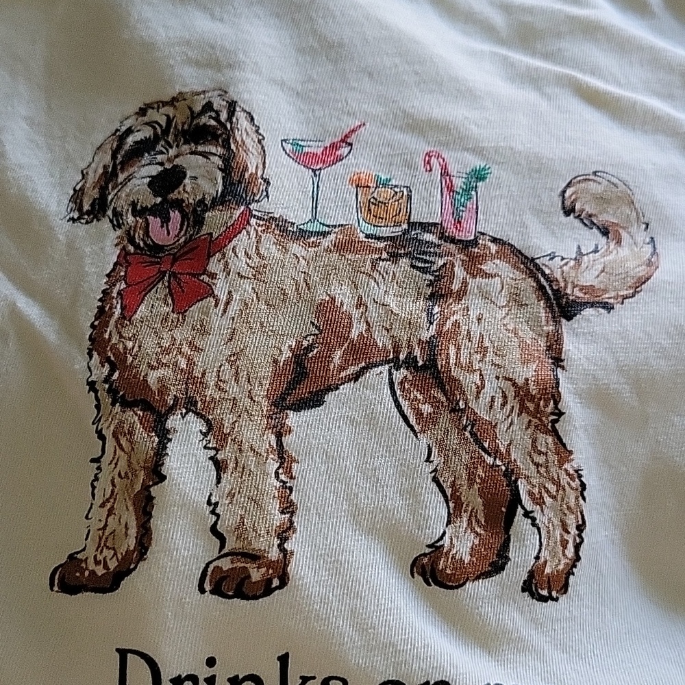 J. Crew Pajama Set Holiday Goldendoodle - Picture 2 of 5